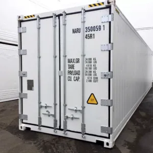 High cube 40ft freezer container with advanced refrigeration system and insulated interior