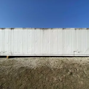 40ft climate-controlled container for workspace, equipment storage, and conversion projects
