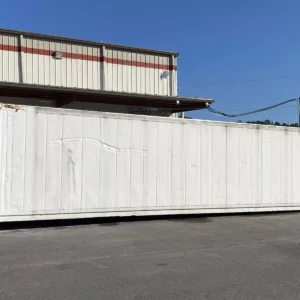 40 Foot High Cube Insulated Shipping Container with 5 Ton Bard HVAC