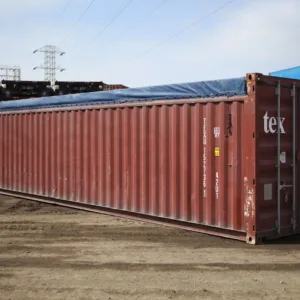 40-Foot Open Top Shipping Container – Cargo-Worthy