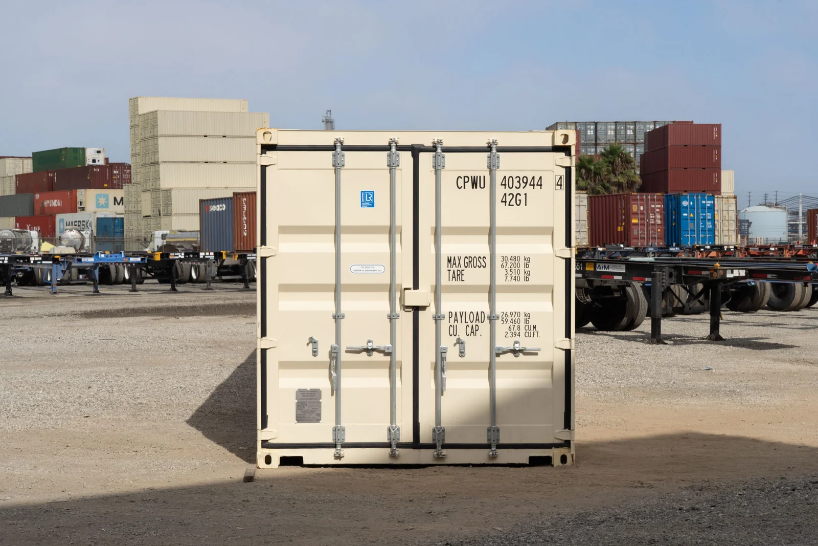 Premium 40ft steel shipping container for storage, transport, and container conversion projects
