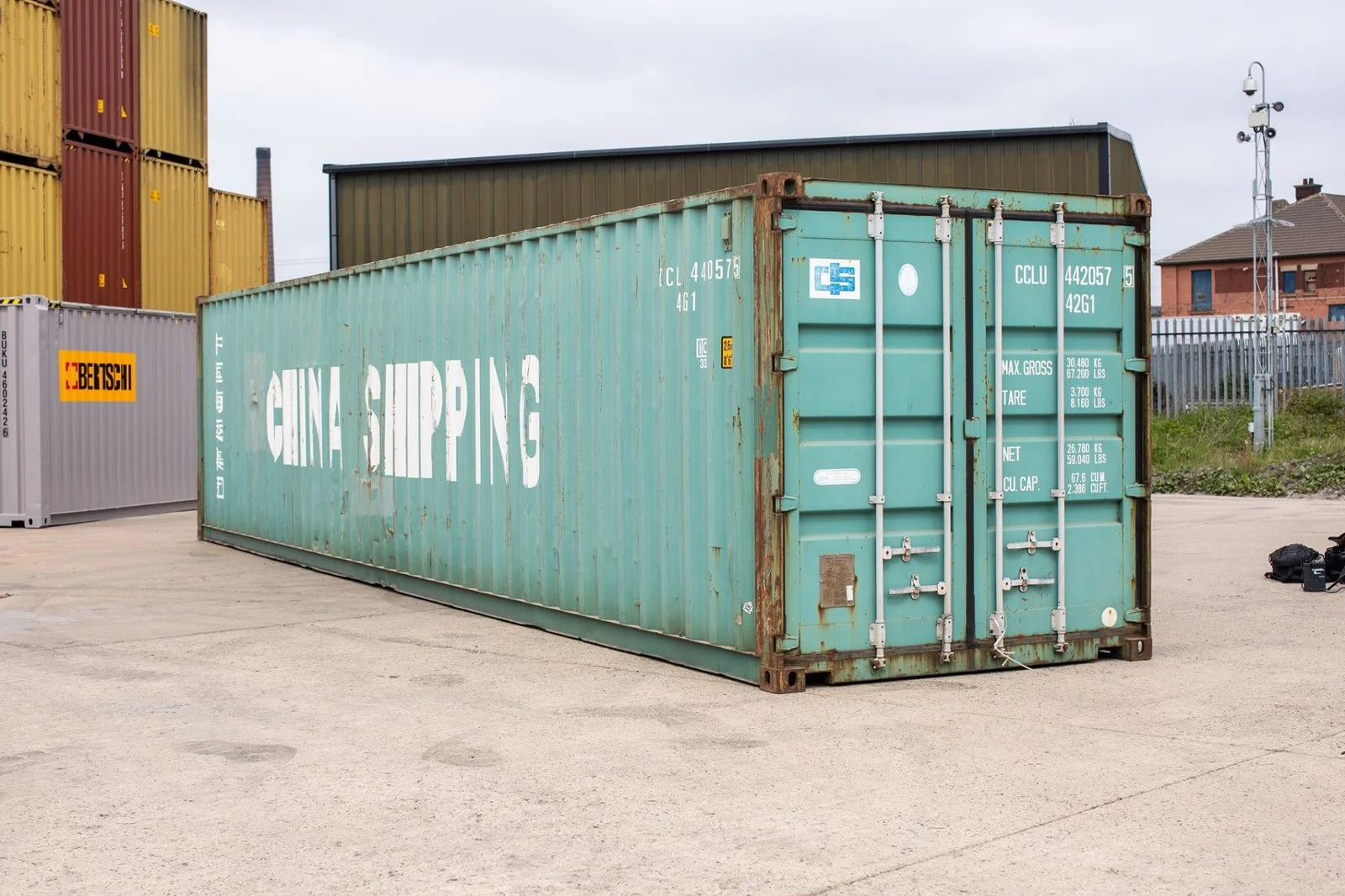 40ft preloved shipping container with wind and watertight construction