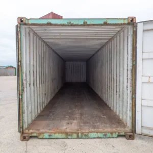 COR-TEN steel 40ft shipping container for secure commercial storage