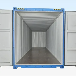 40ft one-trip high cube shipping container for construction site storage