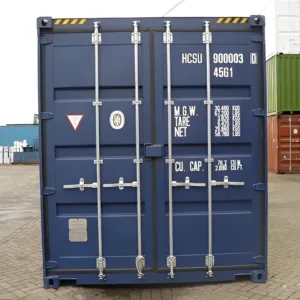 One-trip 40ft high cube container with durable corten steel construction