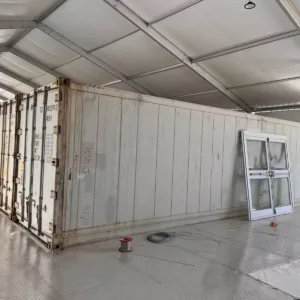 Used 40ft reefer container for cold storage, food distribution, and pharmaceutical applications