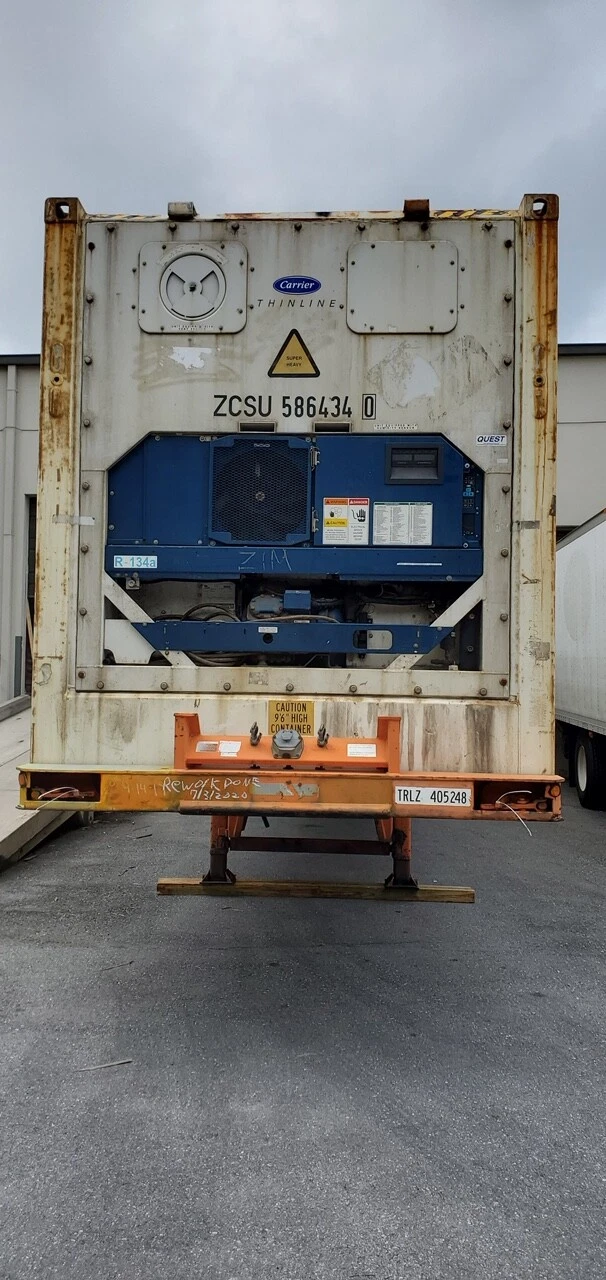 Insulated 40ft high cube container ideal for workshop and office conversions