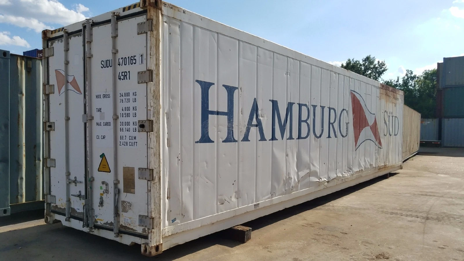 40ft HC Working Refrigerated Container
