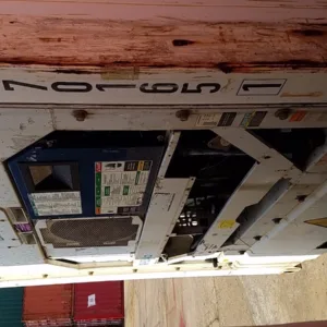 Temperature-controlled 40ft refrigerated container with aluminum T-floor system