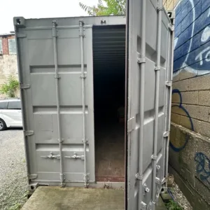 Durable 40ft high cube container with corten steel construction and cargo doors