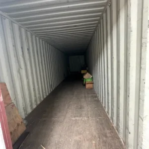 ISO-compliant 40ft high cube shipping container for commercial storage solutions