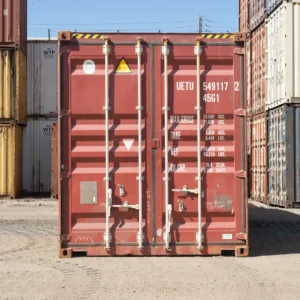 COR-TEN steel 40ft high cube container for transport and secure storage