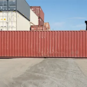 40ft high cube cargo-worthy shipping container with extra storage height