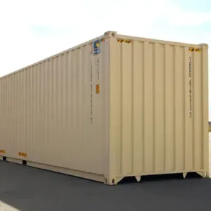 One-trip 40ft high cube container for commercial and industrial storage
