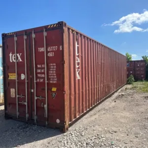 40ft High Cube Shipping Container – Solid & Spacious