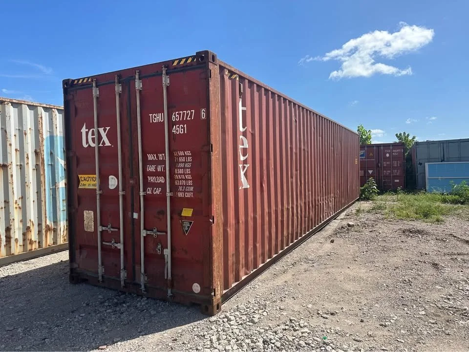 40ft High Cube Shipping Container – Solid & Spacious