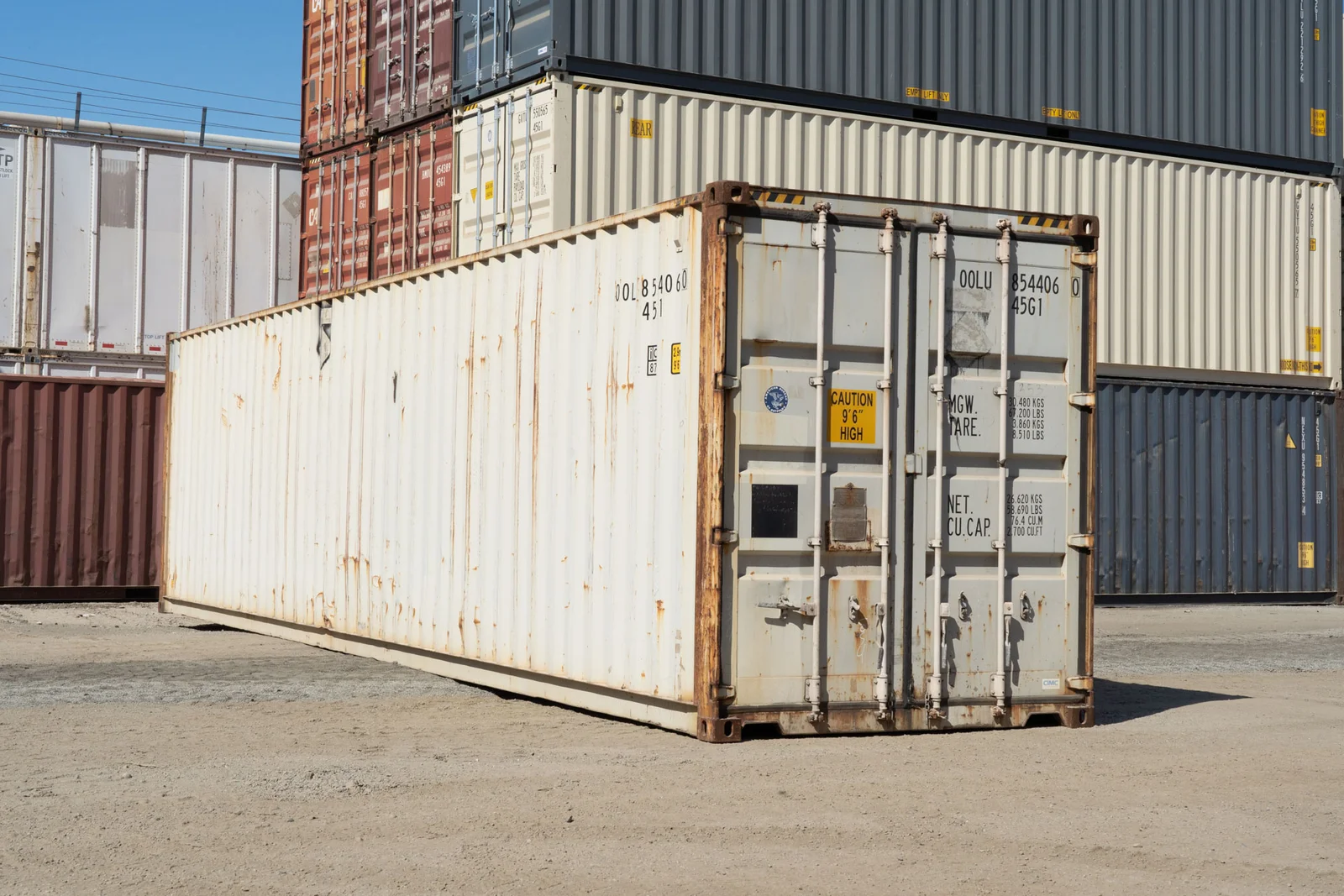 40ft High Cube Shipping Container – Storage-Class