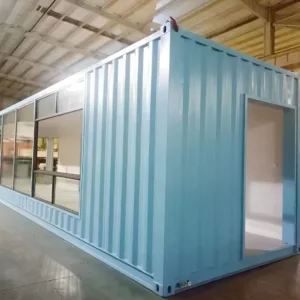 40ft luxury prefab modern container home with contemporary exterior design