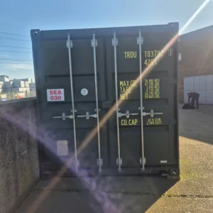 New condition 40ft COR-TEN steel container for commercial and industrial storage