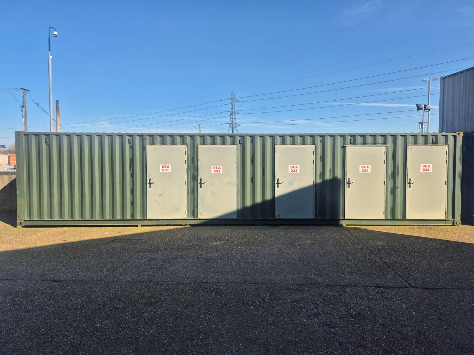 40ft One Trip Self Storage Container