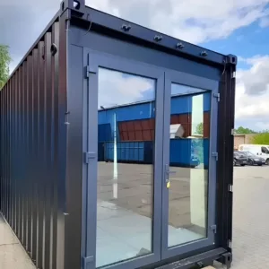40ft ready made villa design container house with modern insulated living space
