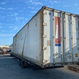 40ft Refrigerated Shipping Container With Custom Side Door Access