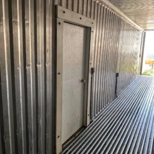 Temperature-controlled 40ft reefer container for agricultural storage
