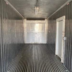 Thermo King reefer container with side entry for cold storage applications