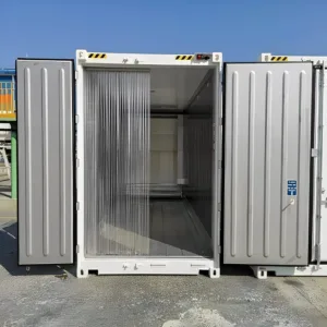 40ft reefer container with insulated steel construction and cooling system