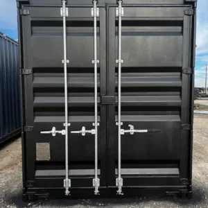 Commercial 40ft container with roll-up doors for warehouse and inventory storage