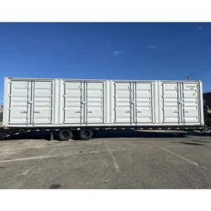 One-trip 40ft high cube container with multiple side-opening doors