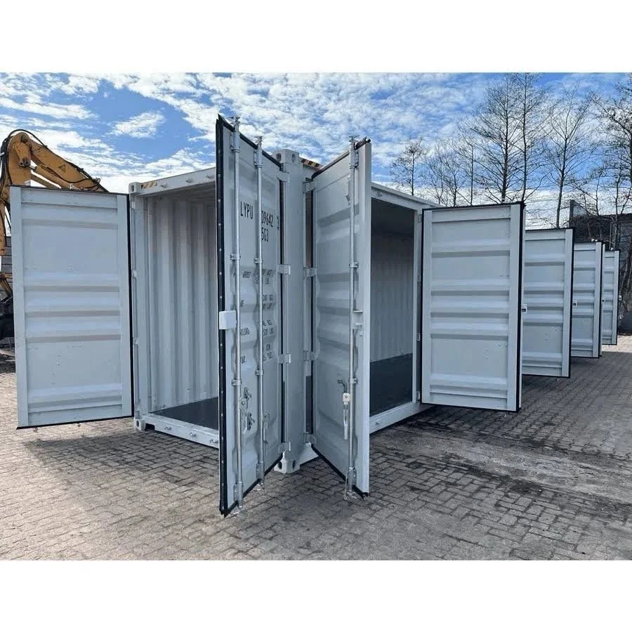 40ft Shipping Container With 4 Side Doors – High Cube