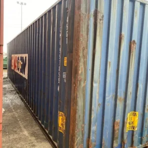 Used 40ft shipping container for secure commercial storage