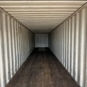 Durable 40ft high cube COR-TEN steel container for commercial storage and conversion projects