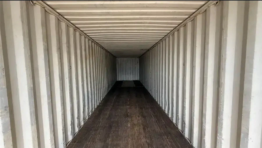 Durable 40ft high cube COR-TEN steel container for commercial storage and conversion projects