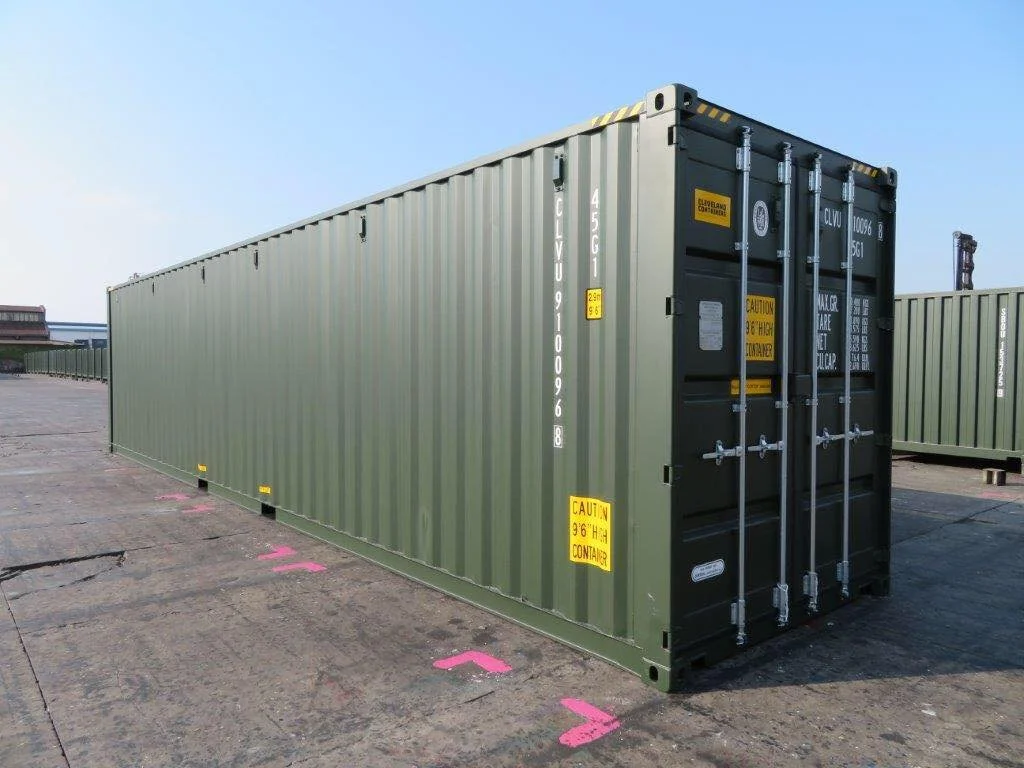 40ft storage container for commercial, industrial, and agricultural applications