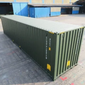 New 40ft shipping container in one-trip condition for secure storage