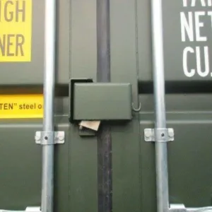 High-quality 40ft cargo container with plywood flooring and ventilation system