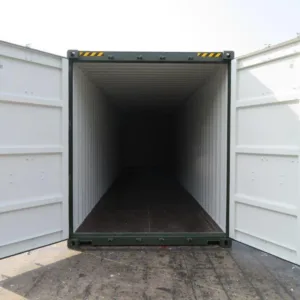 40ft shipping container ready for storage, transport, and conversion projects