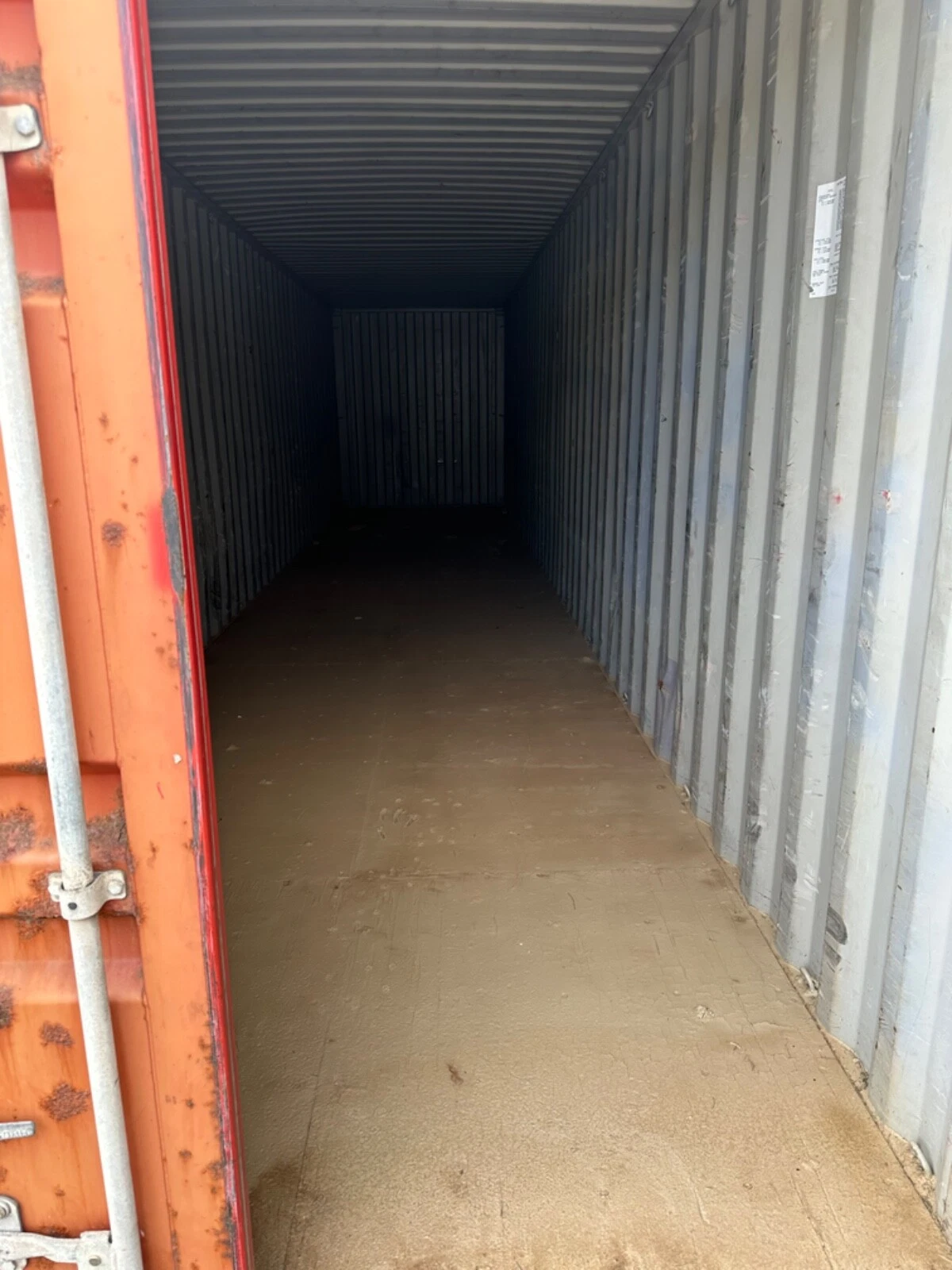 40ft storage container for commercial and industrial storage applications