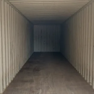 Wind and watertight 40ft shipping container for industrial equipment storage
