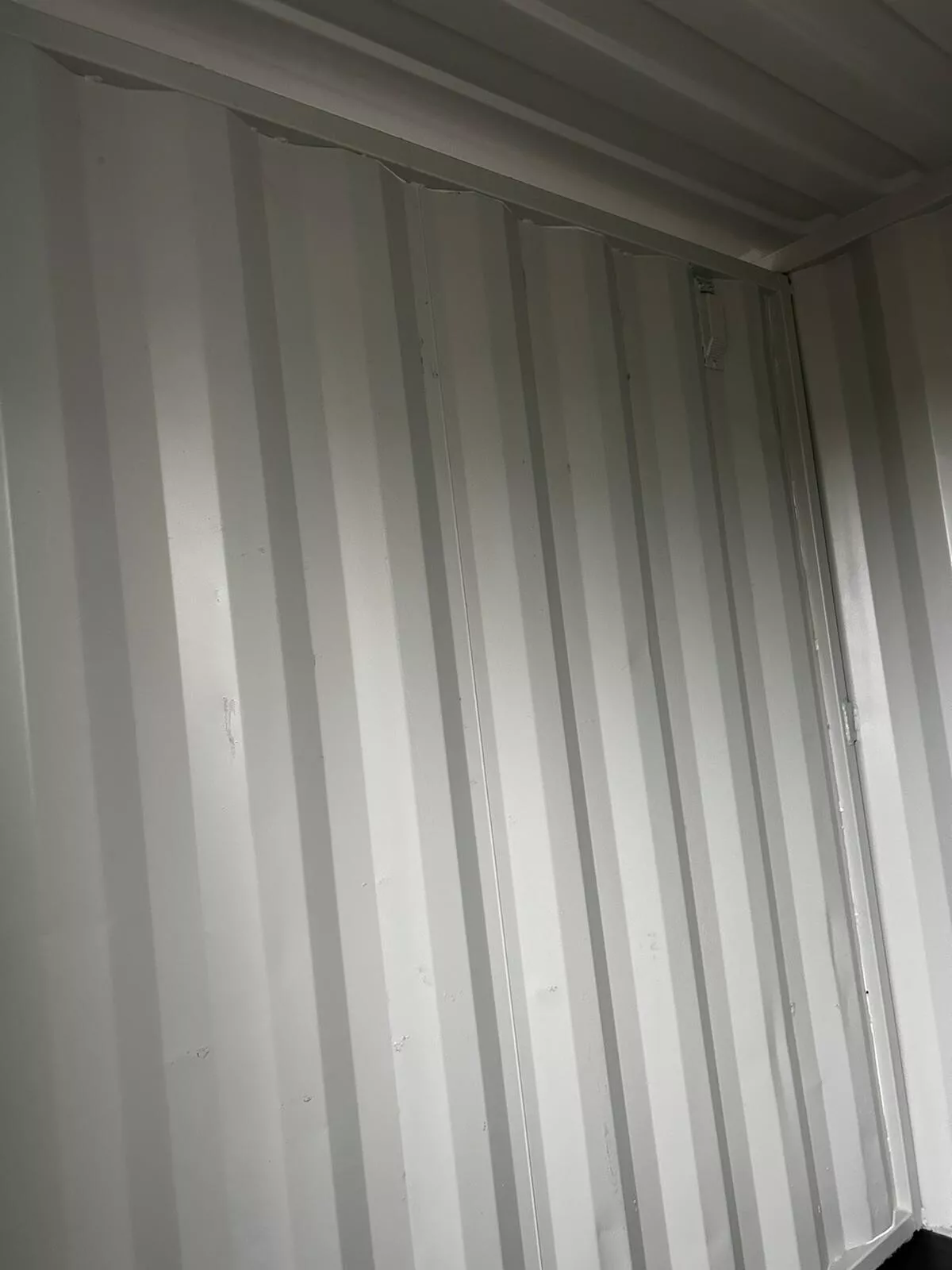 Industrial multistore shipping container for contractor and equipment storage