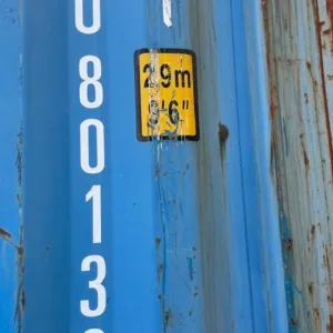 Durable 40ft high cube steel shipping container for workspace and conversion projects