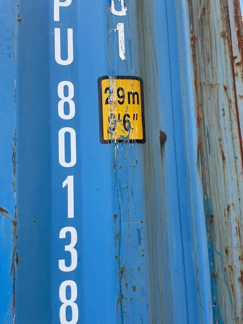 Durable 40ft high cube steel shipping container for workspace and conversion projects