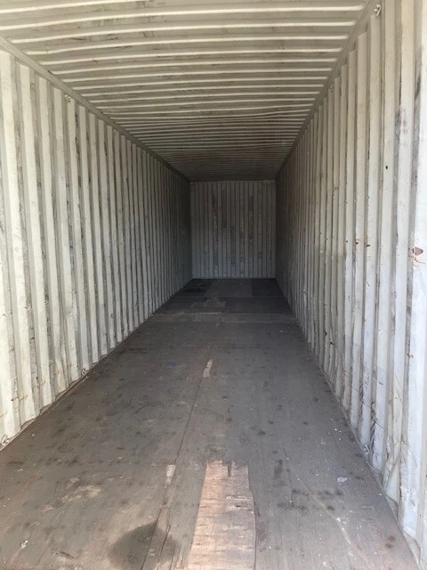Used 40ft high cube Cor-Ten steel container for commercial storage applications