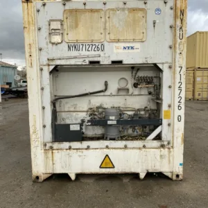 Insulated 40ft shipping container for workshop and site office conversions