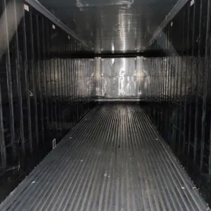 40ft non-working reefer container with insulated walls for secure storage