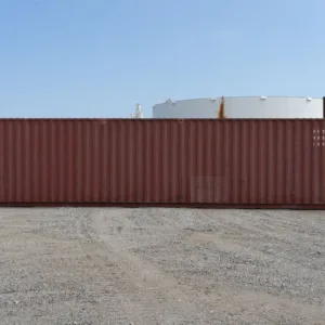 45ft high cube cargo-worthy shipping container with extra interior storage height