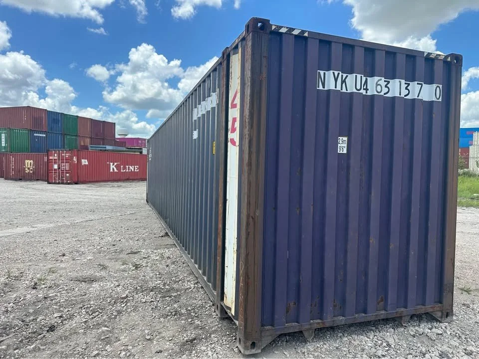 Large 45ft corten steel shipping container for warehouse and commercial storage