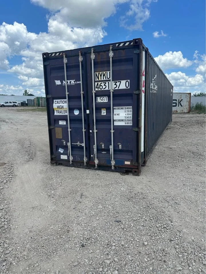 Large 45ft corten steel shipping container for warehouse and commercial storage